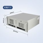 秉创IPC-610L工控机酷睿12代兼容研华工业电脑主机GPU深度学习 IPC-610L i3-12100 500W 8G内存