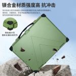 VMLINK秉创全国产化15.6英寸三防全加固笔记本电脑美铝合金便携工控机 D2000八核 IP65防尘防水防摔