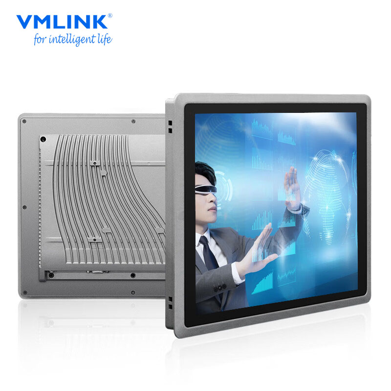 VMLINK全封闭工控一体机触摸屏工业平板电脑嵌入式...