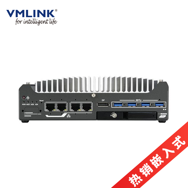 VMLINK秉创嵌入式无风扇工控机 VBX-H6101 I3-12100...